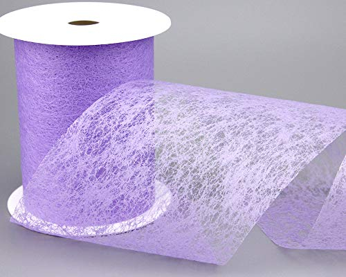 finemark 20 m x 10 сm Dekoband VLIES Flieder Lavendel Schleifenband Geschenkband Deko Netzband Floristik Band Vliesband Dekovlies Tischdekoration zum Basteln Dekorieren Tischläufer Tischband