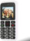 Zanco Big Button Mobile Phone Large Clear Text Simple Basic Easy To Use OAP SOS (WHITE)