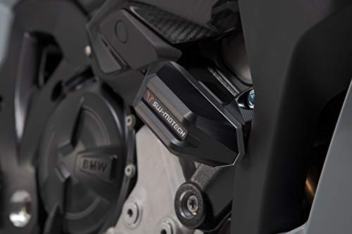 SW-Motech Sturzpad-Kit - Schwarz. BMW S 1000 XR (19-). Aluminium. Zentrum.