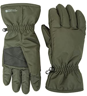 Mountain Warehouse Mens Ski Gloves Khaki L