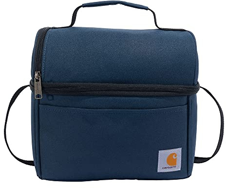 Carhartt Gear B0000304 Insulated 12 Can 2 Compartment Lunch Cooler - One Size Fits All - Navy
