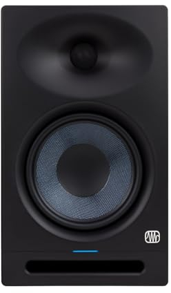 PreSonus Eris Studio 8, Aktiv-Studio-Monitor mit EBM-Wellenleiter, präziser Sound, Bassreflex-Gehäuse, ideal für Mixing & Mastering, für Homestudio & Profis, 8 Lautsprecher