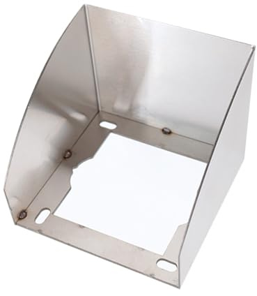 POFET Cubierta de Lluvia de Acero Inoxidable, Interruptor Protector de Enchufe Exterior Enchufe Impermeable Enchufe de Acero Inoxidable Cubierta Protectora de Interruptor de Pared