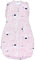 TupTam Baby Pucksack OEKO- TEX zertifizierte Materialien Swaddle Bag Wattiert Babyschlafsack 2.5 TOG unisex, Farbe: Wattiert 2.5 TOG/Bärchen Rosa, Größe: 3-6 Monate