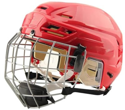 rockible Eishockeyhelm mit Schutzmaske für Training und Wettkampf, XL
