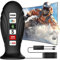 TV Aerial, Digital Indoor TV Aerial with Strong Signal Booster UK, 560+ Miles Range Reception Portable TV Ariel, Indoor Smart TV Antenna Amplifier for 4k 1080p Hd Local Channels
