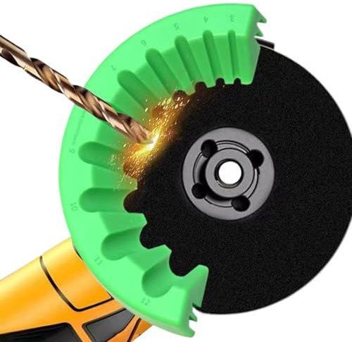 Generic Angle Grinder Drill Bit Sharpener, Multi-Specification Drill Bit Grinding Tool, 3-12mm, Includes 1 Piece Sharpener