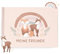 mintkind Freundebuch Grundschule – Boho Fuchs, Hardcover, 80 Seiten, DIN A5 quer, 140g Naturpapier, Seiten zum Ausmalen, Ankreuzen, Einkreisen und Schreiben