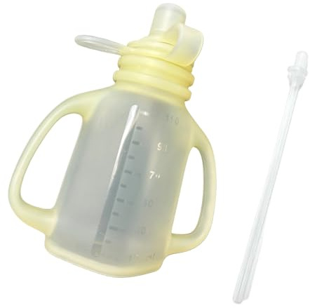 Contenedor de Alimentos Para Bebés De 110ml Funda De Silicona Puré Complementario Reutilizable Dispensador De Alimentos