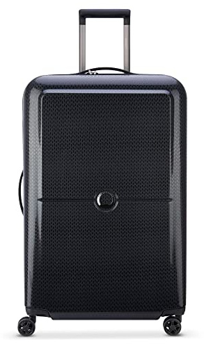 DELSEY Paris - TURENNE - großer Koffer - 75 x 48 x 29 cm - 90 Liter - XL - Schwarz