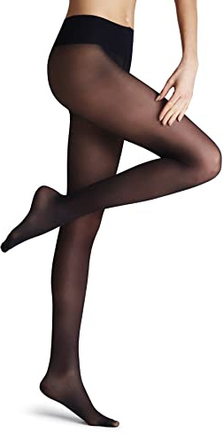 FALKE Damen Strumpfhose Vitalize 20 DEN W Ti transparent mit Kompression 1 Stück, Blau Marine 6179, M-L