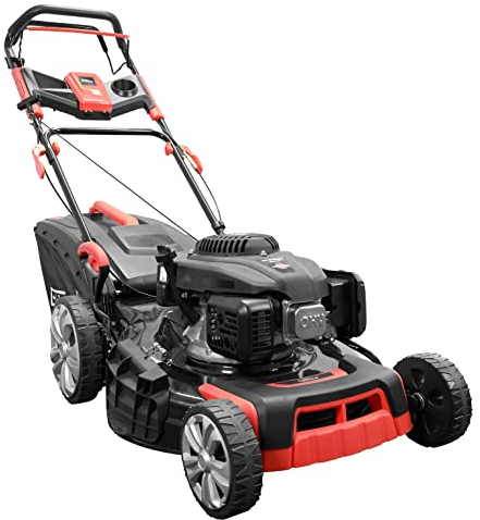 Güde Rasenmäher BIG WHEELER 534.2 R (Motor: 4-Takt Power-Engine S 592 V, Motorleistung: 3,5/4,8 (kW/PS), Schnittbreite: 53,3 cm, Radantrieb, 60l Grasfangsack, 8-fache zentrale Schnitthöhenverstellung)