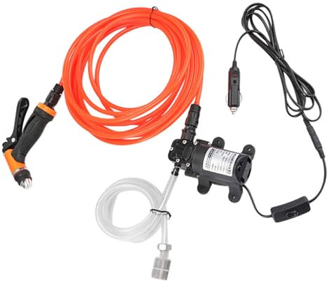 OSALADI 1satz Hochdruckreiniger Tragbare Selbstansaugende Wasserpumpe Für Auto-wäsche Hochdruck-sprayer Mit Ergonomischem Griff Für Camping Und Gartennutzung Wasser Und Stromsparend