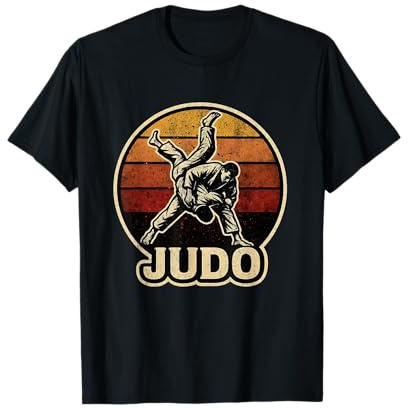 Love Judo Maillot de Sport pour Homme et garçon T-Shirt