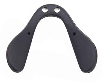 Fhtdhm Almohadilla Nasal en Forma de U para Gafas con Núcleo Metálico, Accesorio para Gafas Tipo Silla de Montar, para Lupas, Gafas de Lectura, Gafas de Sol