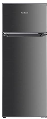 Corberó - Frigorífico 2P Estático | CF2PH14321X | 206L | Luz Interior | Crisper | Balcones Ajustables | Estantes Cristal | 40 Db | Inox