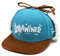 Hand und Feuer Winter Cap Kinder Schlawiner Hellblau Canvas 1-3 Jahre