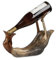 Weinhalter Ente Dekoration Geschenk 34cm