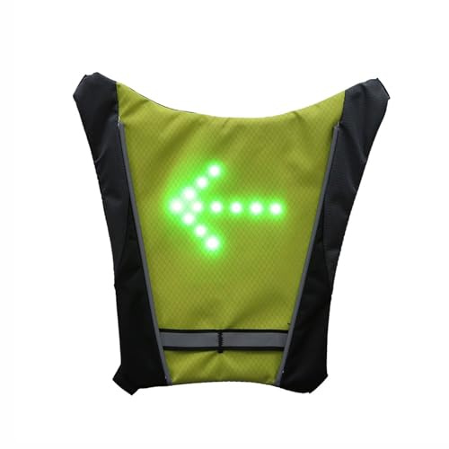 Genérico Chaleco para correr con luces,Luces de para corredores | Luces de los corredores para la seguridad nocturna para andar en bicicleta por la noche, resistente al agua, bicicleta segura