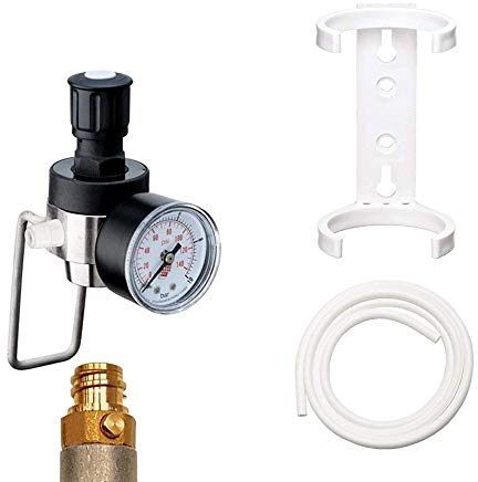 CO2 Druckminderer zur Verwendung handelsüblichen 425g CO2 Zylinder geeignet für BRITA Yource und Neo - Wassersprudler Sprudelsystem Sprudelgerät Sprudler