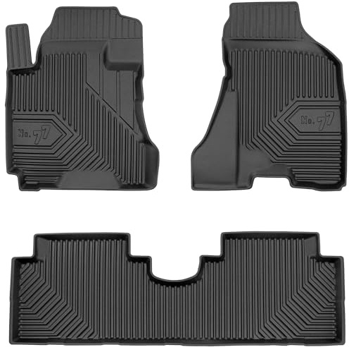 MOTOS Alfombrillas de Goma para Hyundai Tucson I 2004-2009 Mejore la Comodidad de Sus Viajes con la Alfombra Antideslizante Car No.77- Alfombrillas de Coche para Varias Estaciones