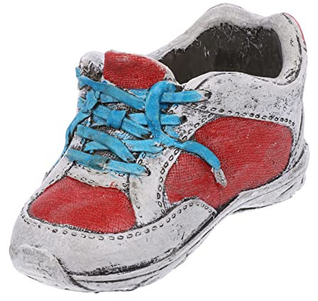 Gogogmee Fioriera in Ceramica Design Scarpa Per Piante Succulente Vaso Da Giardinaggio Imitazione Scarpa Contenitore Per Piantare Fiori