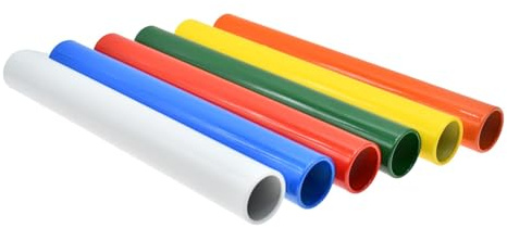 Pre-Sport Classic Relay Batons 6pk Bar, Adults, Unisex, Multicoloured (Multicolour), One Size
