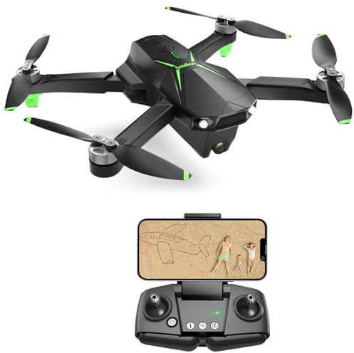 Loolinn | Drone con Telecamera 4K come Regalo per Adulti e Bambini sopra i 12 Anni - Sotto i 250gr, Foto in 4K, Video in 2K, Ritorno Intelligente con GPS, Certificazione Approvata C0 (Idea Regalo)