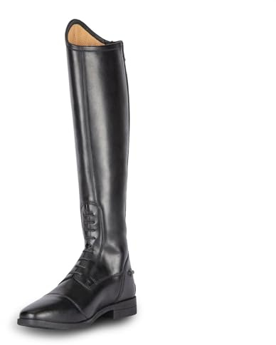 Shires Moretta Ortona Mens Tall Leather Horse Riding Boots - Black Adults 9