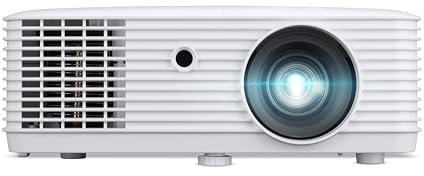 Acer Vero HL6510ATV DLP Laser Beamer (1080p Full HD (1.920 x 1.080 Pixel) 5,000 ANSI Lumen, 50,000:1 Kontrast, 3D, Keystone, Lens Shift, 1x 10 Watt Speaker, HDMI (HDCP) Weiss, Home Cinema