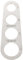GZSYWZ Spaghetti Measurer Tool - Stainless Steel Pasta Portion Measure Tool 4-Holes Spaghetti Noodle Measuring Ruler Portion Control Tool