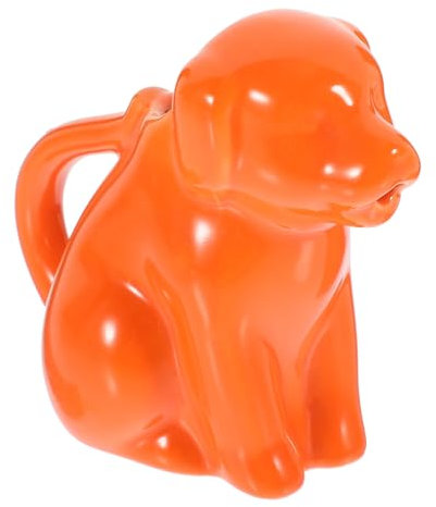 SOLUSTRE Thermal Gravy Boat Small Sauce Jugs for BBQ Ceramic Animal Milk Pitcher Kitchen Supply