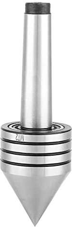 Contre Pointe MT2, Outil De Tournage De Tour À Bois En Métal De Centre De Contre Pointe À Roulement Sous Tension Robuste Utilisé Sur Tour Avec Poupée Mobile Alésée Par Tour