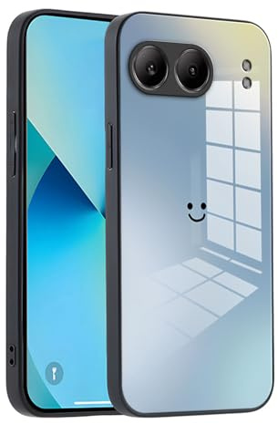 XINYEXIN Glas Handyhülle für OnePlus Nord 4 5G Hülle mit Farbverlauf, Mode Ultradünn Stoßfest Kratzfest Schutzhülle - Blau