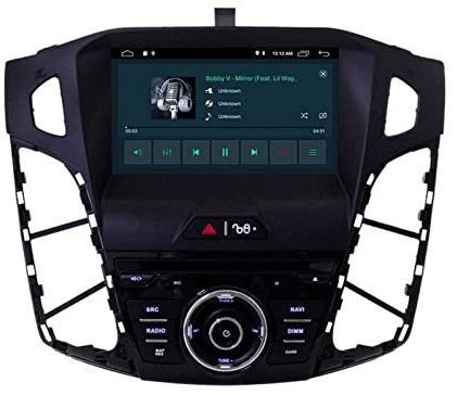 JINFOLI DSP Carplay Android 10 Auto Lettore DVD Navigazione GPS 1 Din Autoradio Multimedia WIFI Stereo Adatto, for Ford, for Focus, 2012 2013 2014 Impianto audio stereo per auto