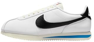 NIKE Damen Cortez Leather Sneaker, weiß, 38.5 EU