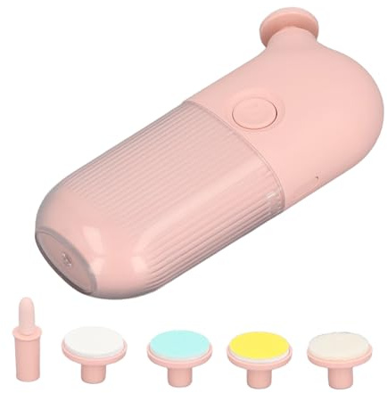 Cortauñas eléctrico para bebés, silencioso, seguro, suave, eficiente, sin dolor, cortador de uñas, lima para recién nacidos, bebés, niños pequeños, dedos de los pies, ABS, PC,