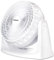 nuovva Silent Cooling Desk Fan – Powerful Oscillating Table Fan – White Electric Turbo Fan – Standing or Wall Mount Design – 3 Speed Level