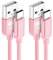 USB C Charger Cable 2M 2Pack Type C Charger Fast Charging 3A Lead Braided for Samsung Galaxy S23 S22 S21 S20 S10 S9 S8 A12 A13 A20e A51 A53 Note,Huawei P30 P40,Google Pixel 7 6,Xiaomi,OPPO,Switch,PS5