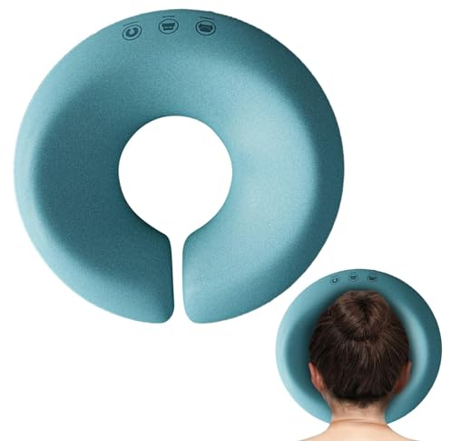 Massage Kissen - Massage Kopfstütze Für Das Bett | Kopfkissen Mit Loch | Massagekissen Mit Der Vorderseite Nach Unten | Kopfpolster Massage Gesichtsunterstützung Für Salons, Schreibtische, 28,8x7,5 CM