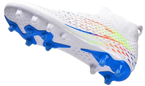 Scarpe da Calcio per Giovani High Top Outdoor Uomo Professionali Calcio Specializzate per l'Allenamento Atletico