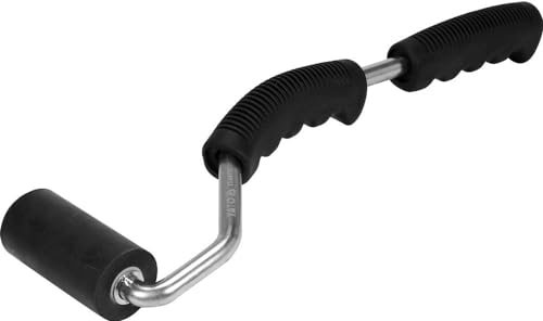 Rodillo de presión, rodillo de presión, rodillo de esquina, 370 mm, goma