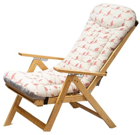 GAOXIAO Cojines para Tumbonas, Doble Cara Colchoneta Hamaca Jardin, Silla Exterior Almohadón con Cremallera para Interior Y Exterior, Patio, Terraza, Columpio Cojines Sillas