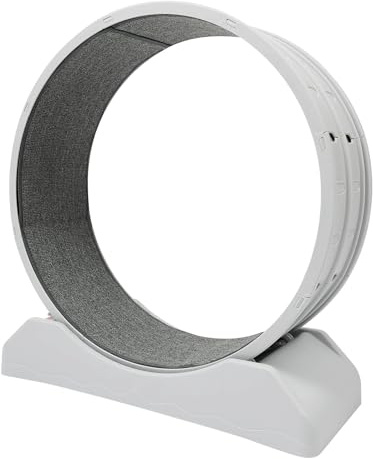 YUNRUX Roue d'exercice pour animaux de compagnie - Capacité de charge : 10 kg - Diamètre : 80 cm - Tapis de course de sécurité pour animaux de compagnie - Avec serrure - Tapis de marche - Machine de