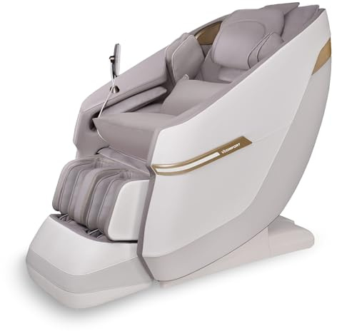vComfort MeDiFit Pro Massage Chair – Full-Body Shiatsu, Kneading, Rocking & Air Compression | Heat Therapy, Zero Gravity, Voice Control | 22 Auto Programs | 2025 Enhanced Edition
