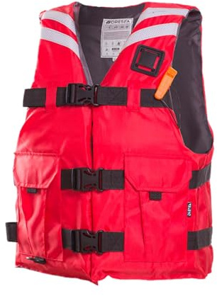 Life Jacket Adult Portable Snorkel Lifes Jacket, Inflatable Snorkel Diving Swimming Scuba Jacket, Buoyancy Vest for Kayaking, Boating, Diving, Water Sports Safety with Whistle, Adjustable