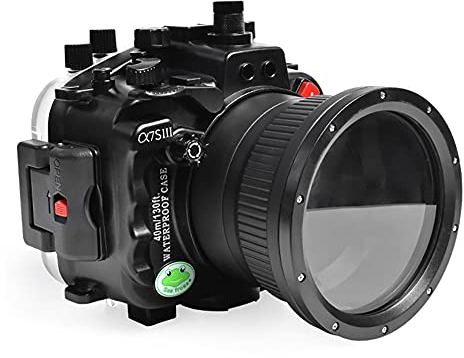 Sea frogs for Sony A7S III 28-70mm 40M/130FT Underwater Camera Housing Waterproof Case