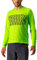 CASTELLI 4522009-383 Trail TECH LS Tee Sweatshirt Men's Elektrischer Limette/dunkler Kalk XS