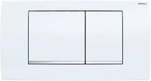 GEBERIT PLACCA DI RICAMBIO TWINLINE30 2 TASTI BIANCA 115.899.KJ.1