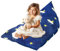 KOCNYDEY Stuffed Animal Bean Bag Kinder Sitzsack Kuscheltier Spielzeug Stofftier Sitzsack Kinderzimmer Kinderliege Sitzsäcke Aufbewahrung Sitzsack Kinder Faltbar Große Kapazität für Kinder Dunkelblau